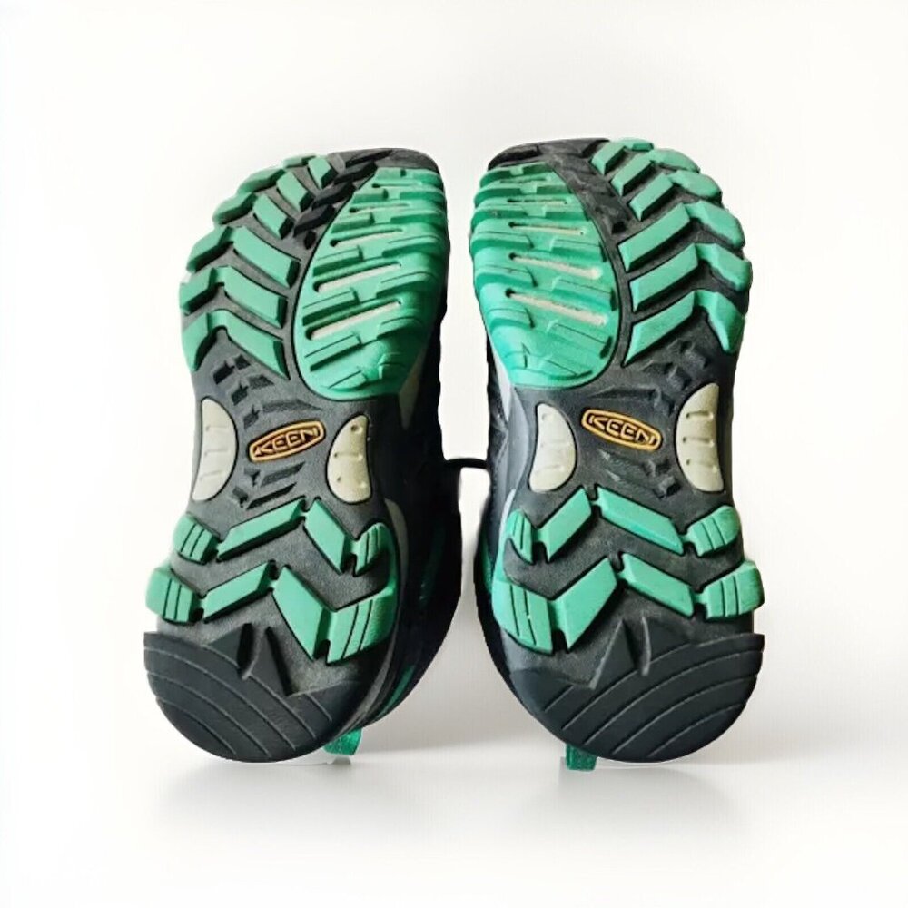 Keen Marshall Mid Hiking Boots Womens 6.5 Gray/Emerald Waterproof Dry - Picture 4 of 6